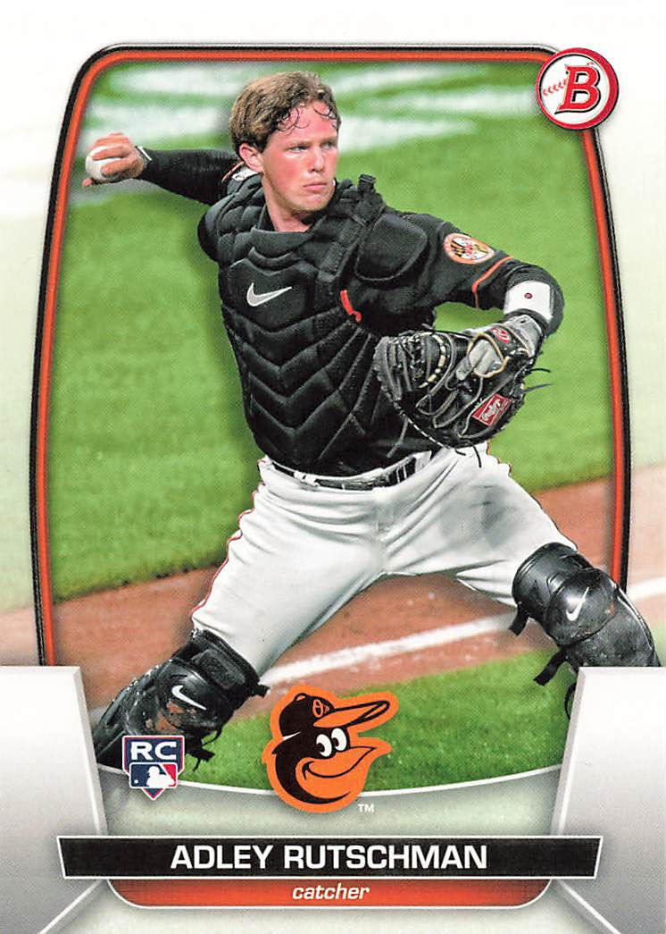 Adley Rutschman 2023 Bowman Baseball Rookie Card No 40 (O's)