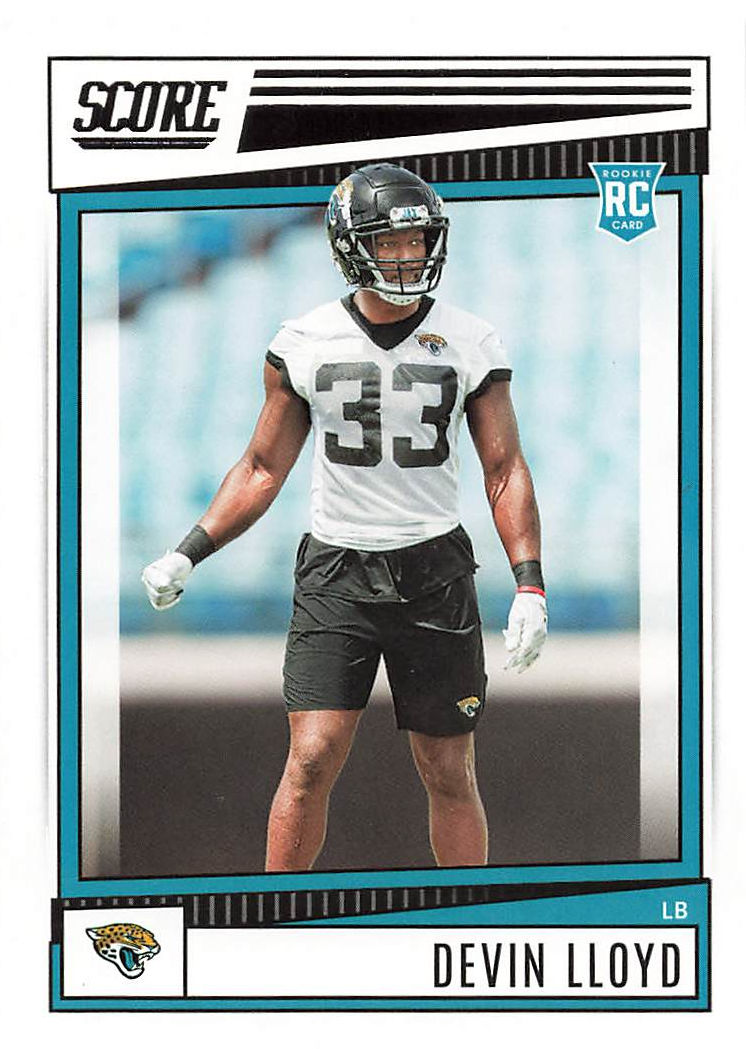 Thumbnail: 2022 Score Football Rookie Cards 343 through 356