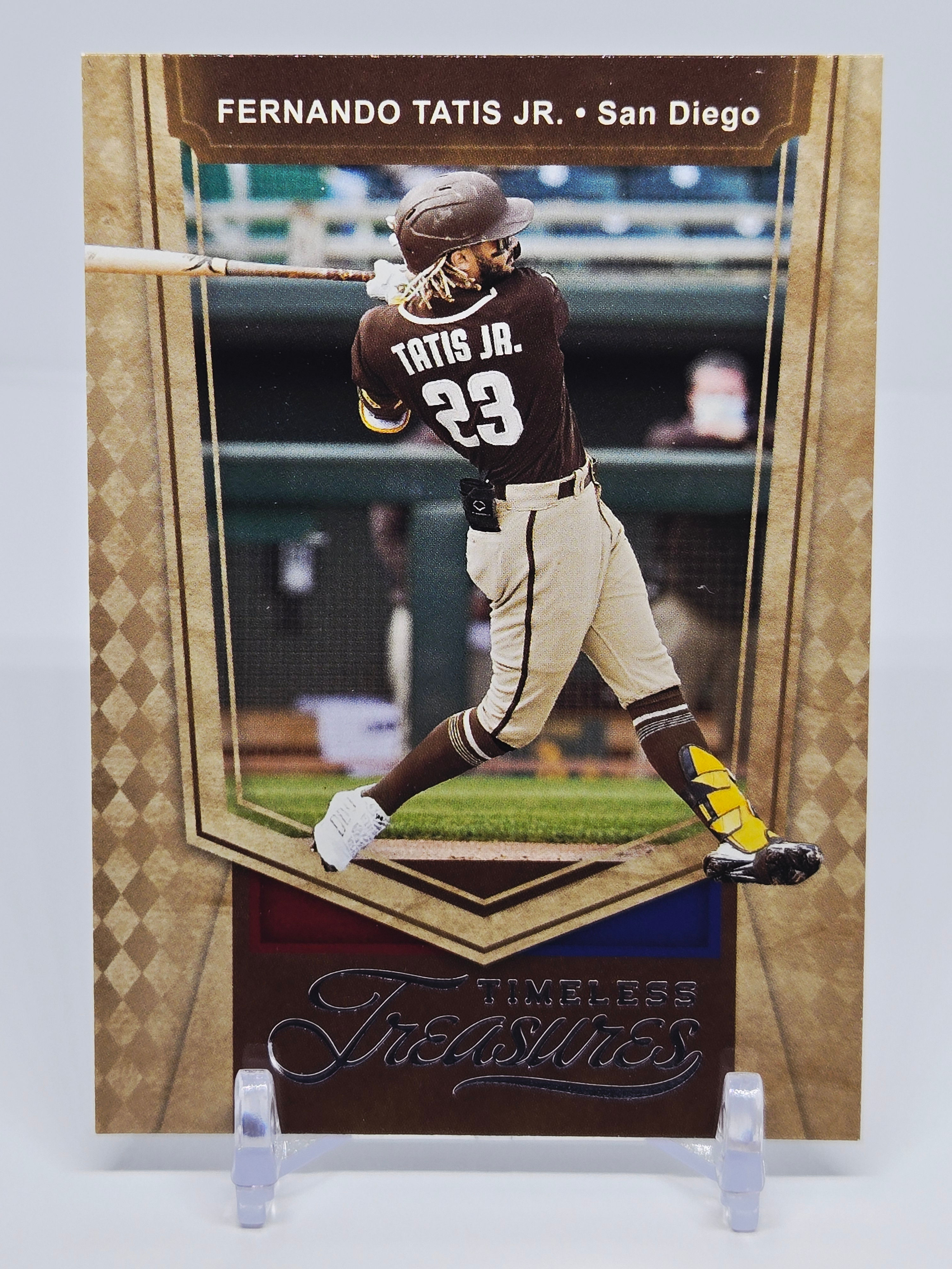 Fernando Tatis Jr 2021 Panini Chronicles Timeless Treasures Baseball Card No 20