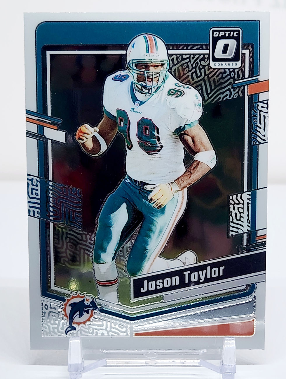 Jason Taylor 2023 Panini Donruss Football Card No 115 (Dolphins)