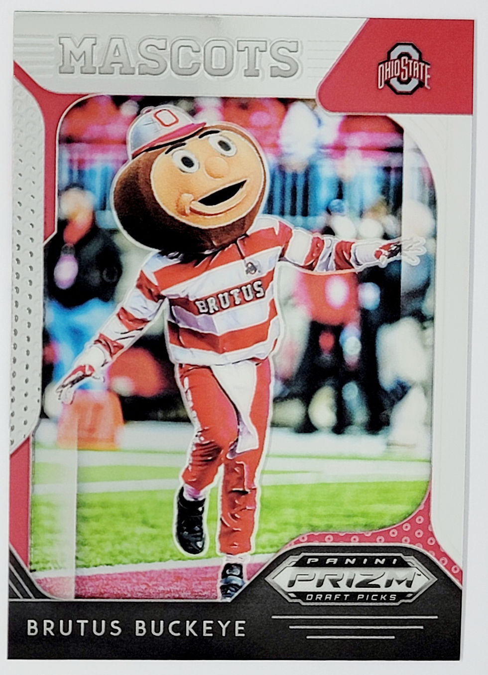 Thumbnail: 2019 Panini Prizm Draft Picks Football Mascots Inserts