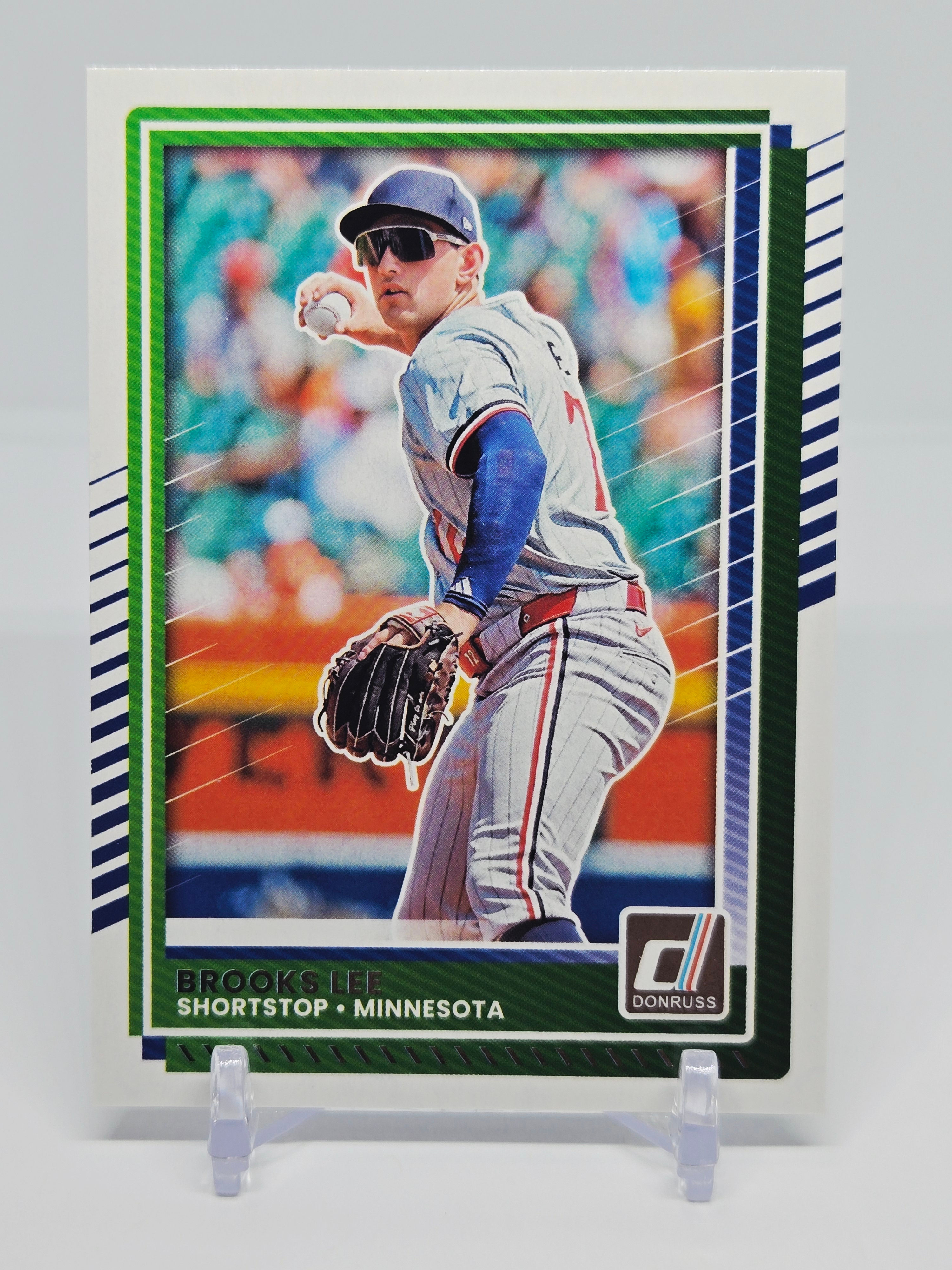 Brooks Lee 2025 Panini Donruss Baseball Rookie Card No 73 (Twins)