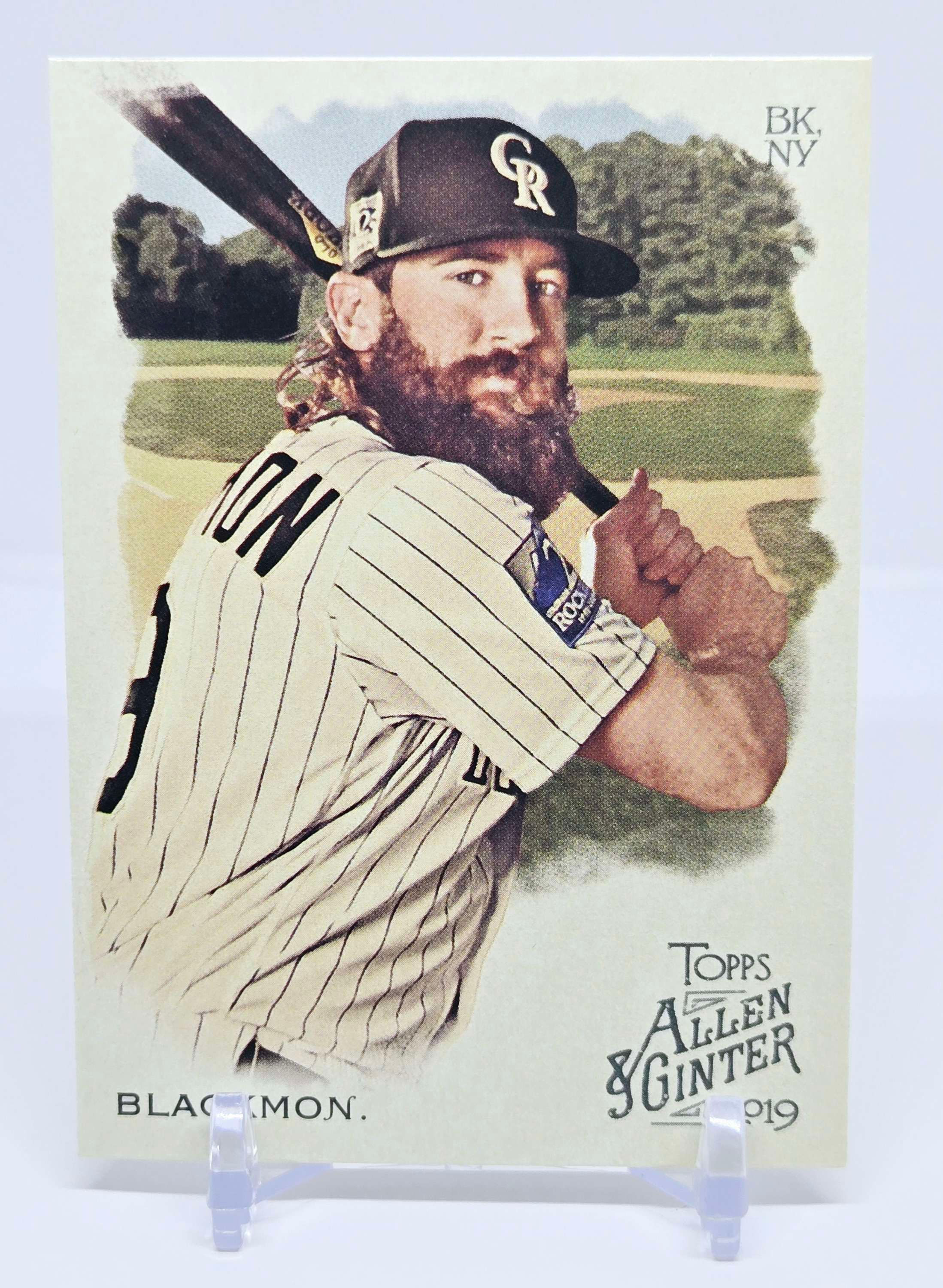 Charlie Blackmon 2019 Topps Allen And Ginter Baseball Card No 108 (Rockies)