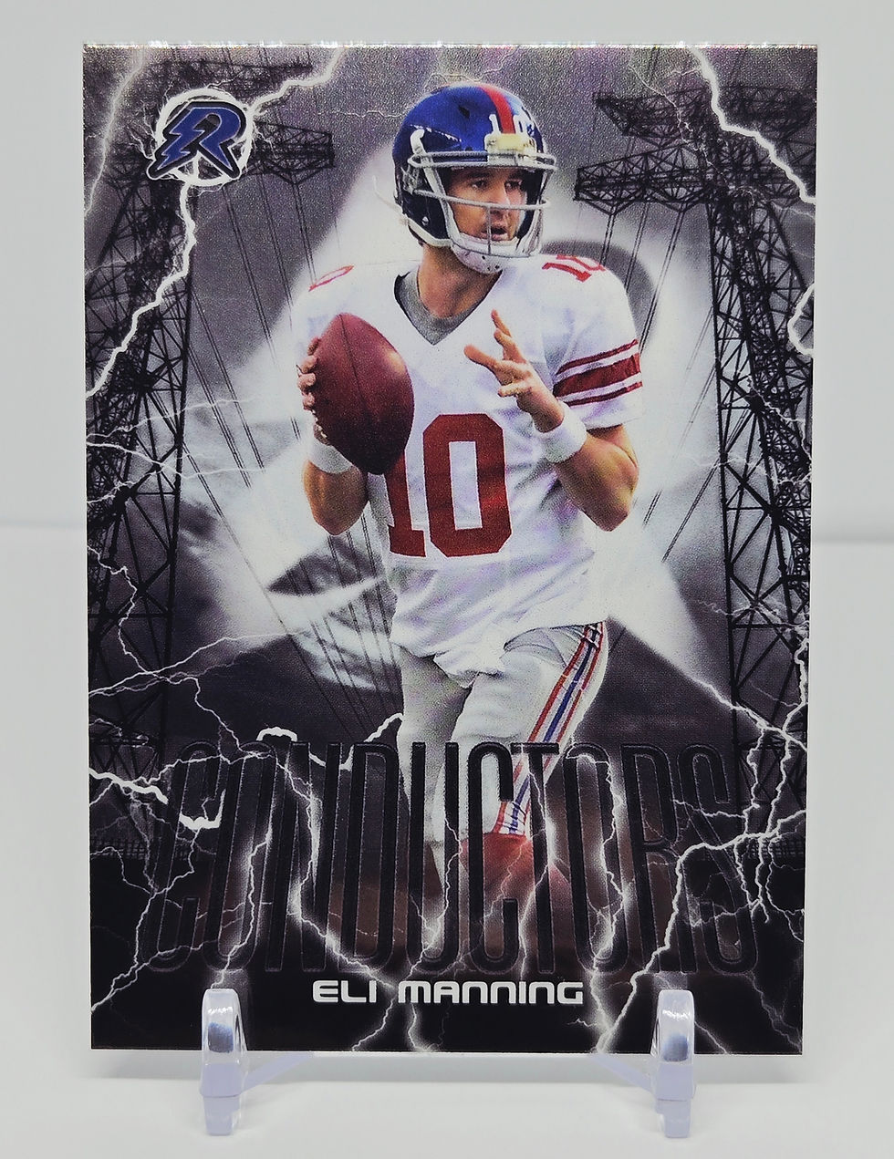 Eli Manning 2025 Topps Resurgence Football Conductors Insert Card No C13 (NYG)