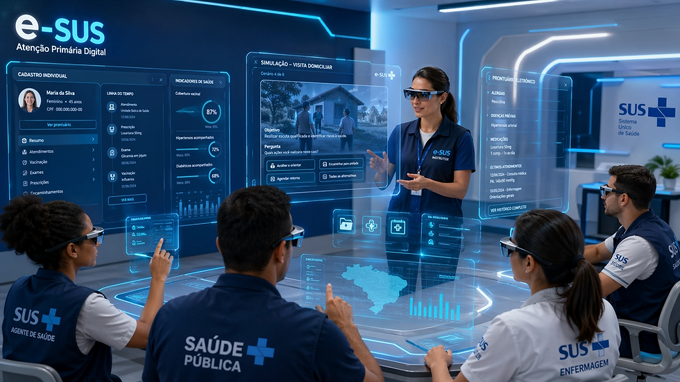 Treinamento de equipes para uso do e-SUS: erros comuns na capacitação