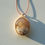 Thumbnail: Agate with Clouds in Wood Pendant Necklace