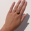 Thumbnail: Spiral Wooden Signet Ring