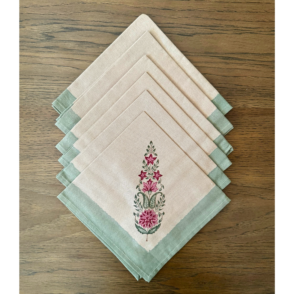 Thumbnail: Zinnia Mats & Napkins
