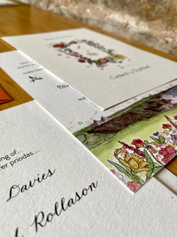 Lowri & Matthew Wedding Stationery Range