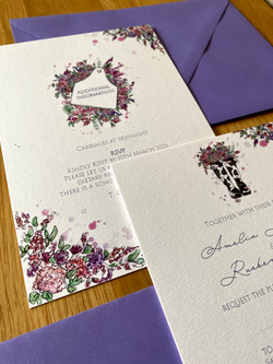 Amelia & Reuben Wedding Stationery