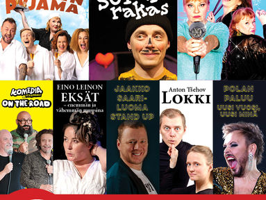 Keski-Uudenmaan teatterin kesän ja syksyn esitykset kutsuvat sinut nauttimaan teatterista ystävän kanssa!