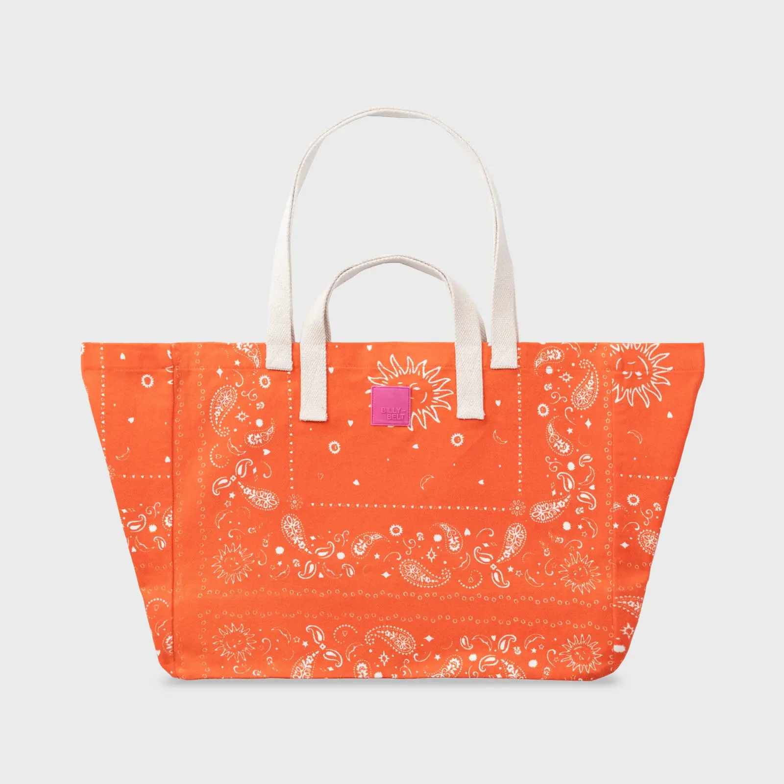 Billybelt Organic Cotton Tote Bag - Orange Sun