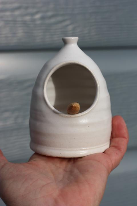 Thumbnail: Pottery Salt Pig by Natalie Bonney