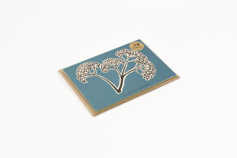 Thumbnail: Flower Recipe Notecards- Blue Set by Studio Wald