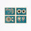Thumbnail: Flower Recipe Notecards- Blue Set by Studio Wald