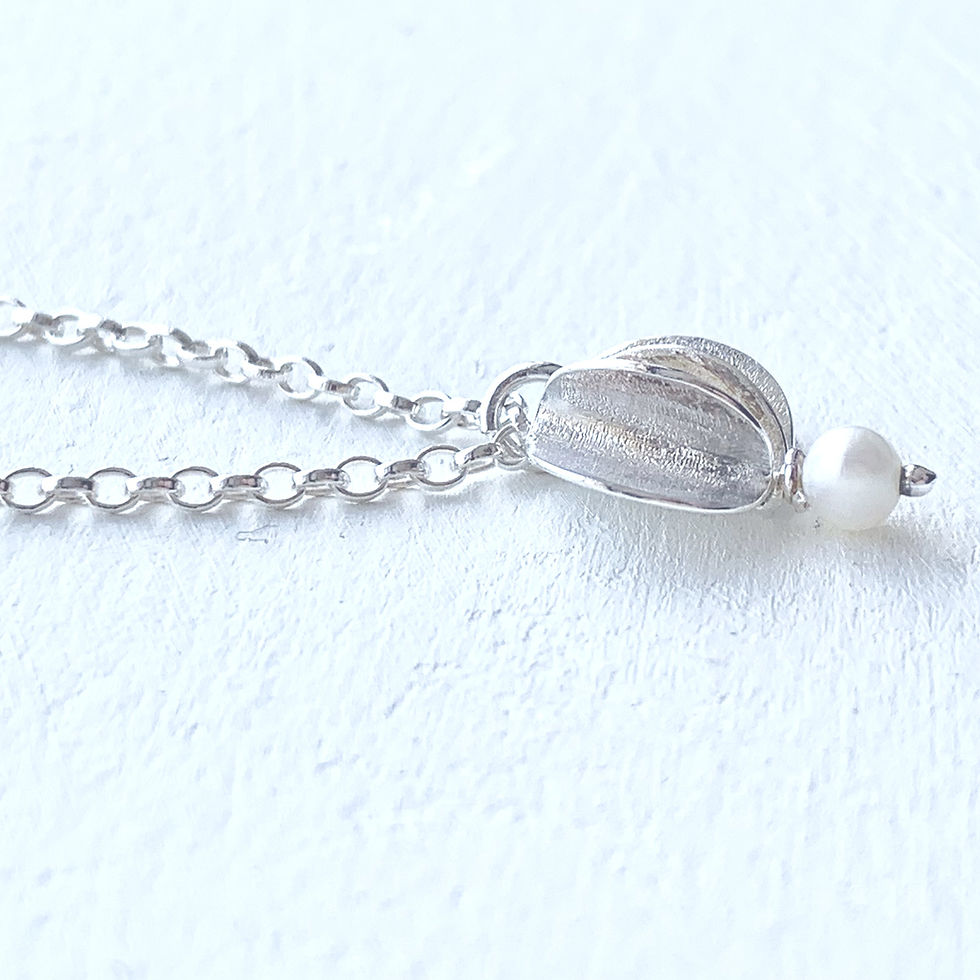 Thumbnail: Silver Waves Pendant