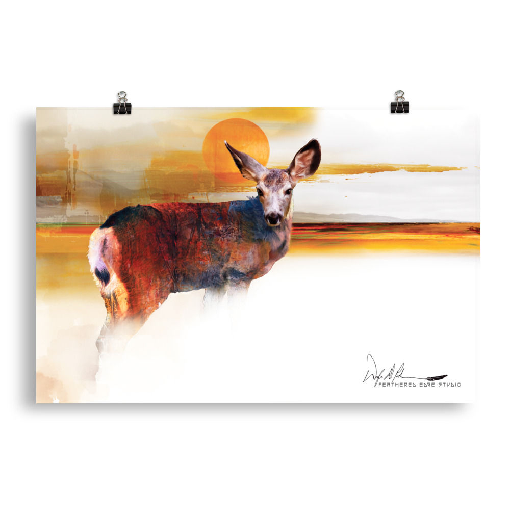 Small Mulie | Mule Deer | fine art print