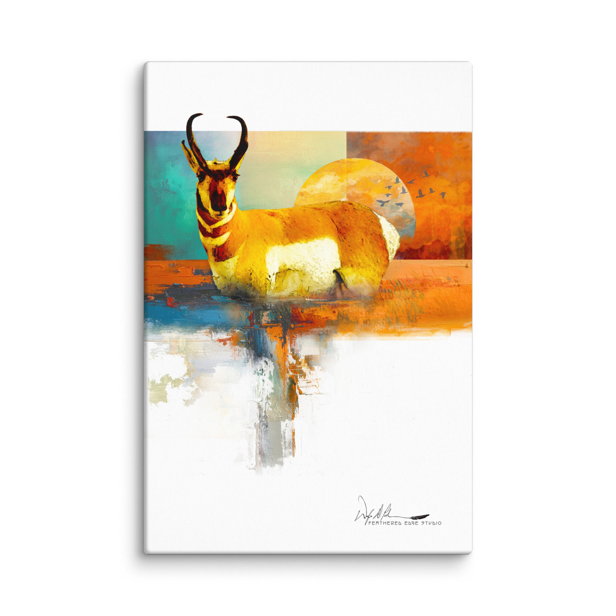 Prairie Pronghorn | Canvas Print