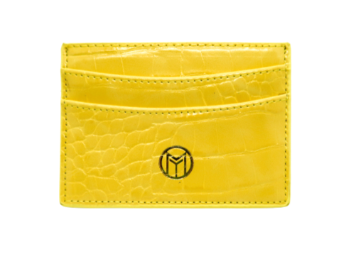 Crayola Yellow Croc Cardholder