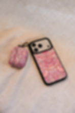 Pink Strawberry Thief Phone Clothes by Bolife