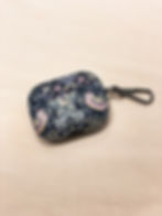 Bōlife Strawberry Thief Spring in Black Liberty Fabric AirPods Case