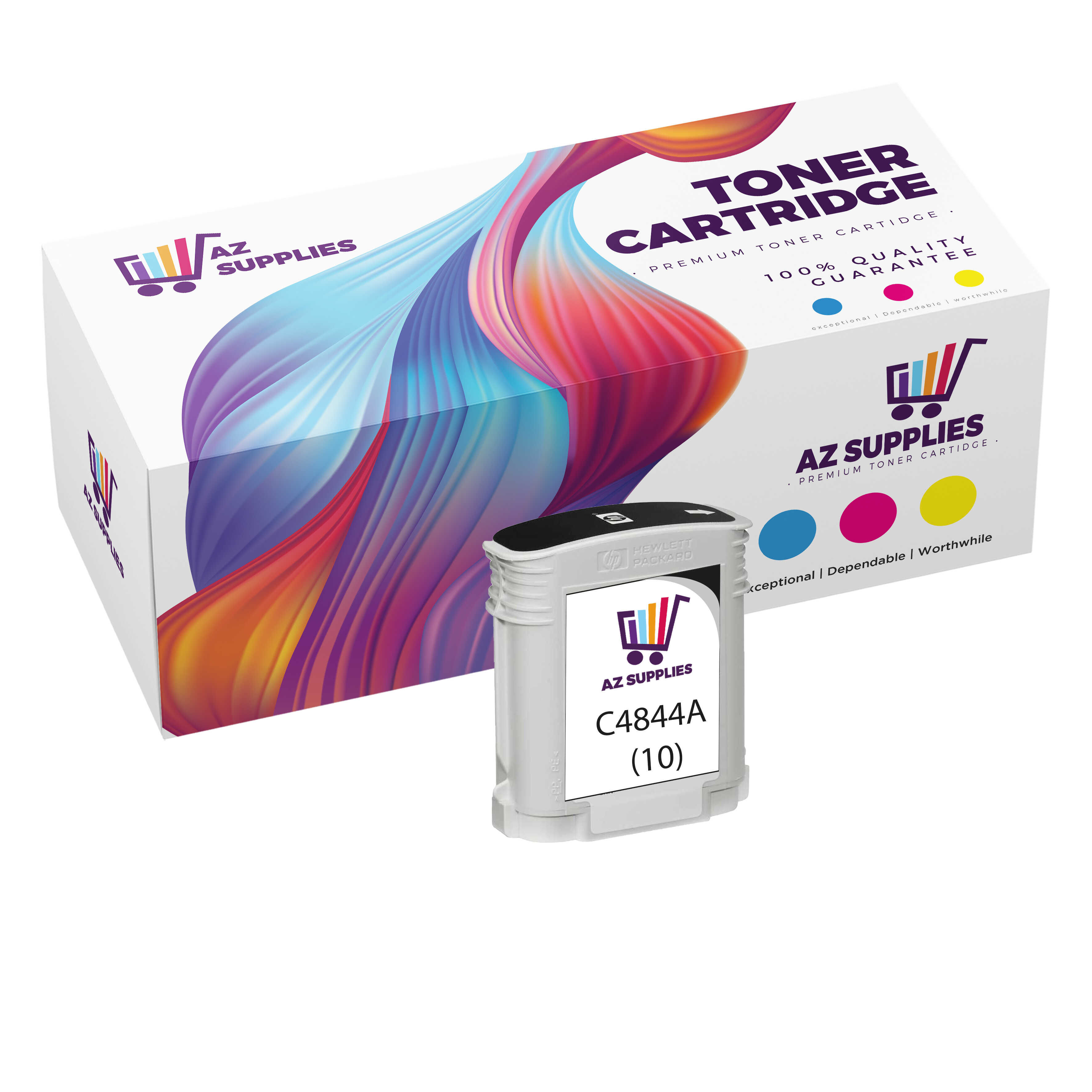 HP C4844A (HP 10) Black Ink Cartridge