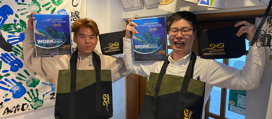 SNSIダイブマスターコースがスタートします