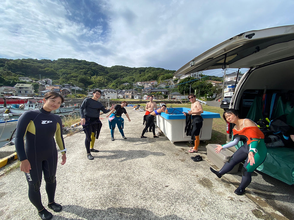 １０月の伊王島ボートダイビング！最後に熱いドラマが！