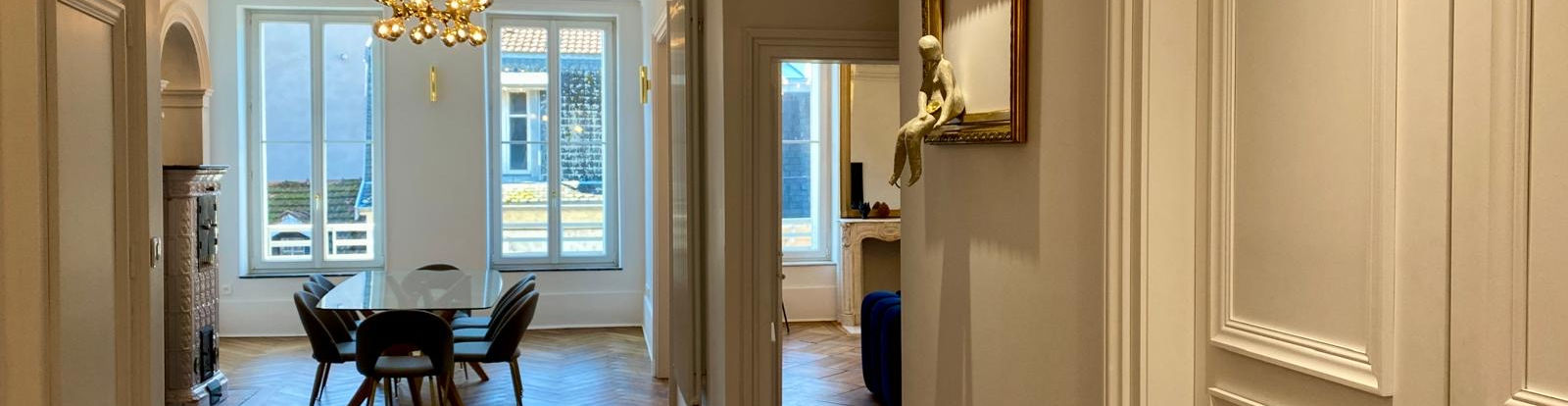 Espace de vie du Gîte "Vosges en Ville" au coeur d'Epinal