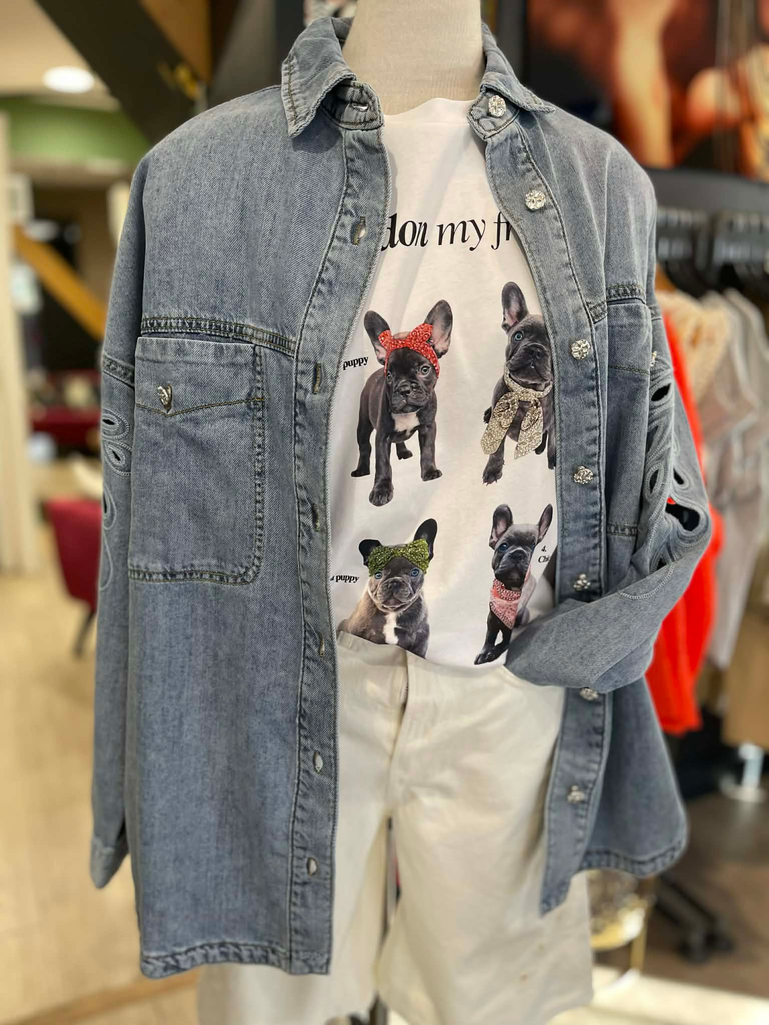 Chemise jean BSB Lolita