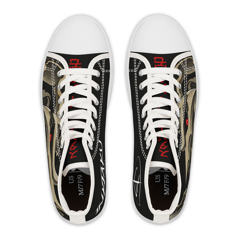 Thumbnail: Pocket Devil-Women's High Top Sneakers