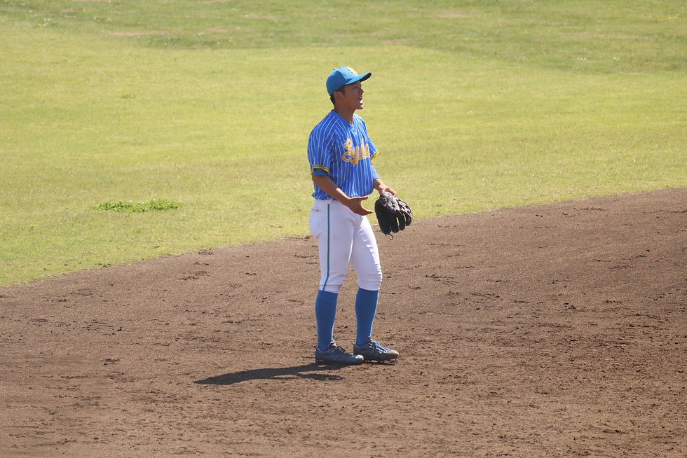 硬式野球部 上床重隆選手が春季1部リーグ ベストナイン受賞