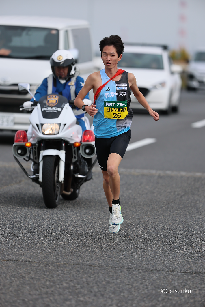 第57回全日本大学駅伝対校選手権大会「日本学連選抜チーム」で古橋希翁
