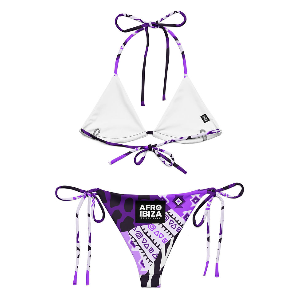 Thumbnail: AfroIbiza Signature Tribal String Bikini