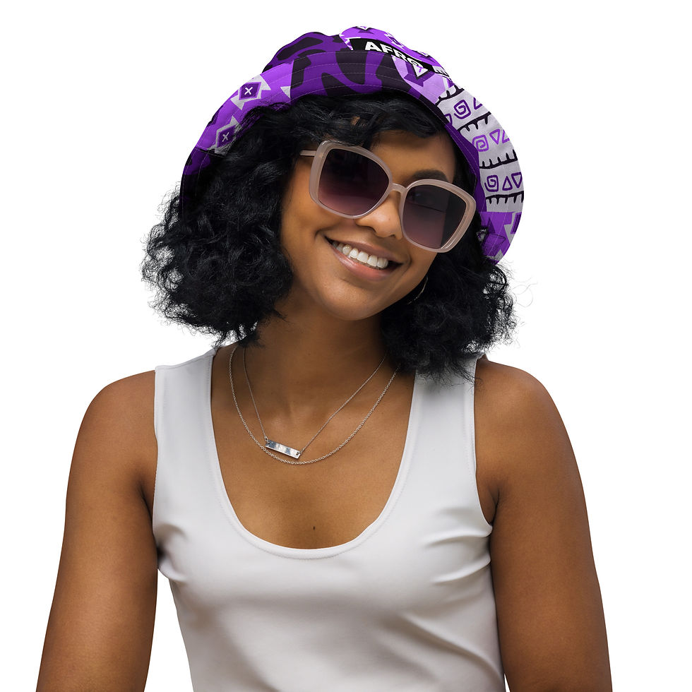Thumbnail: Afro Ibiza Reversible Bucket Hat