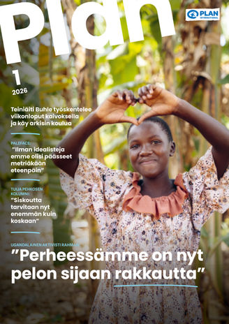 Esimerkkejä Plan-lehden visuaalisesta suunnittelusta ja taitosta