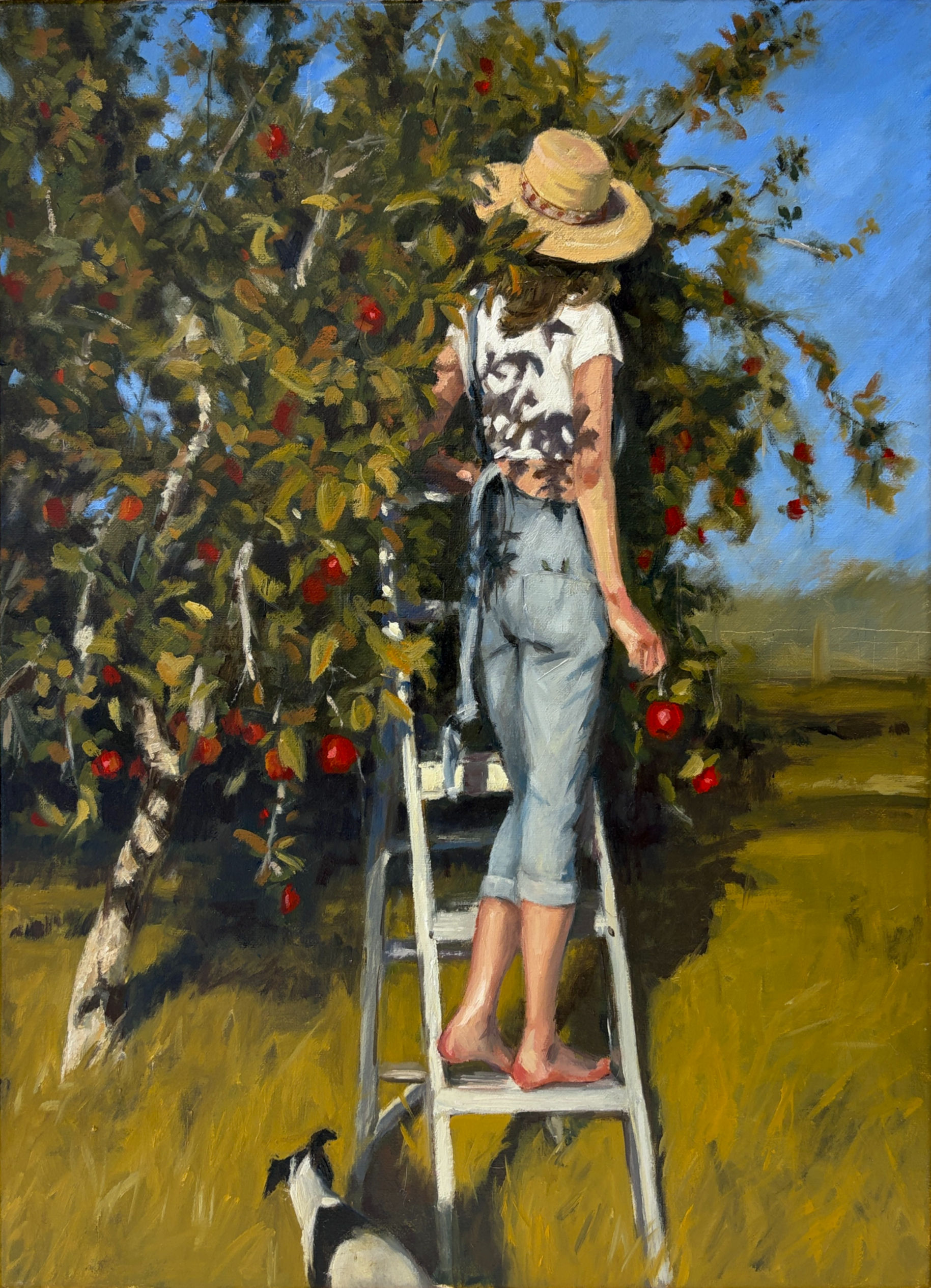 Untitled [Apple picking]