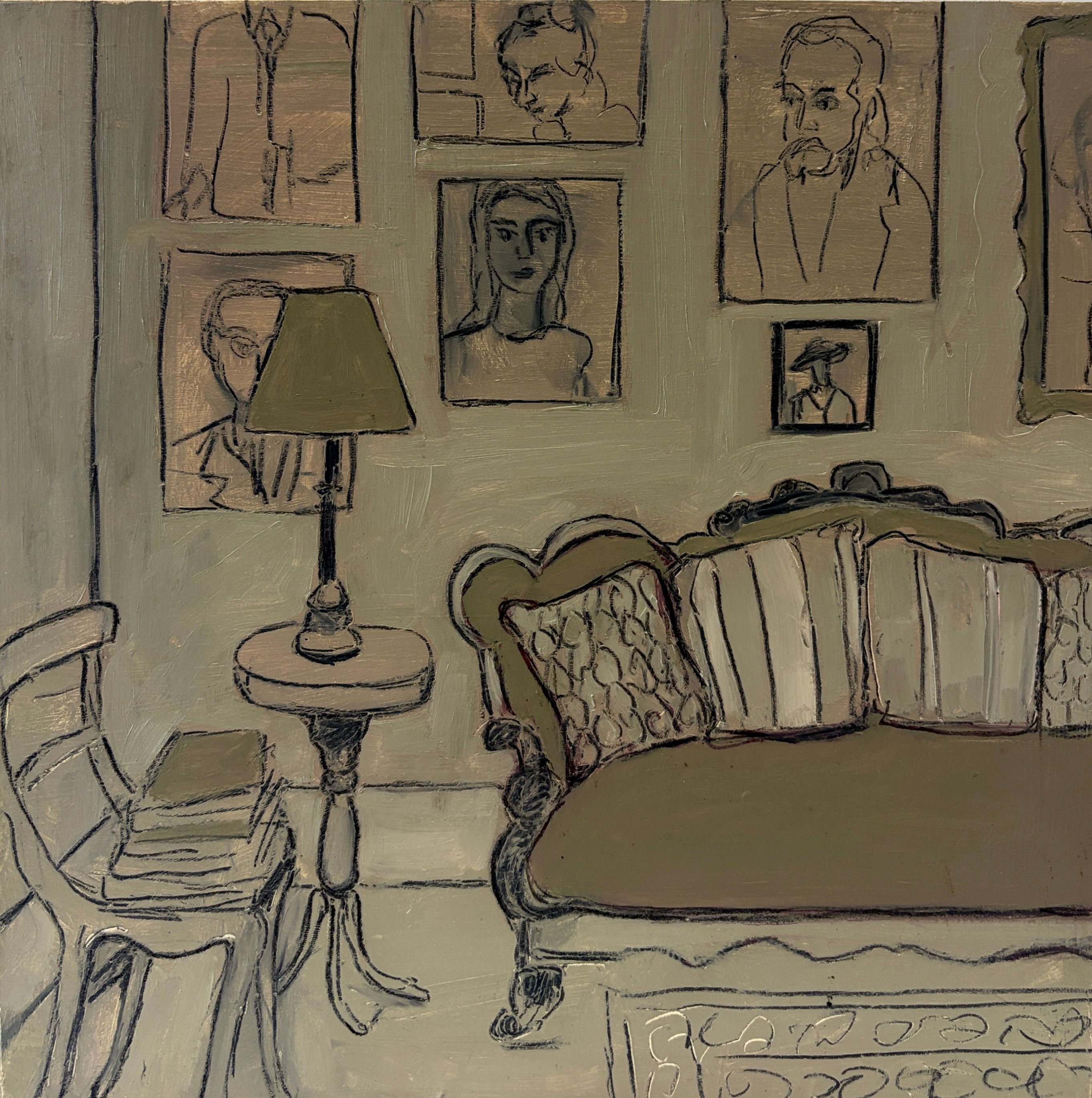 'The portrait room'