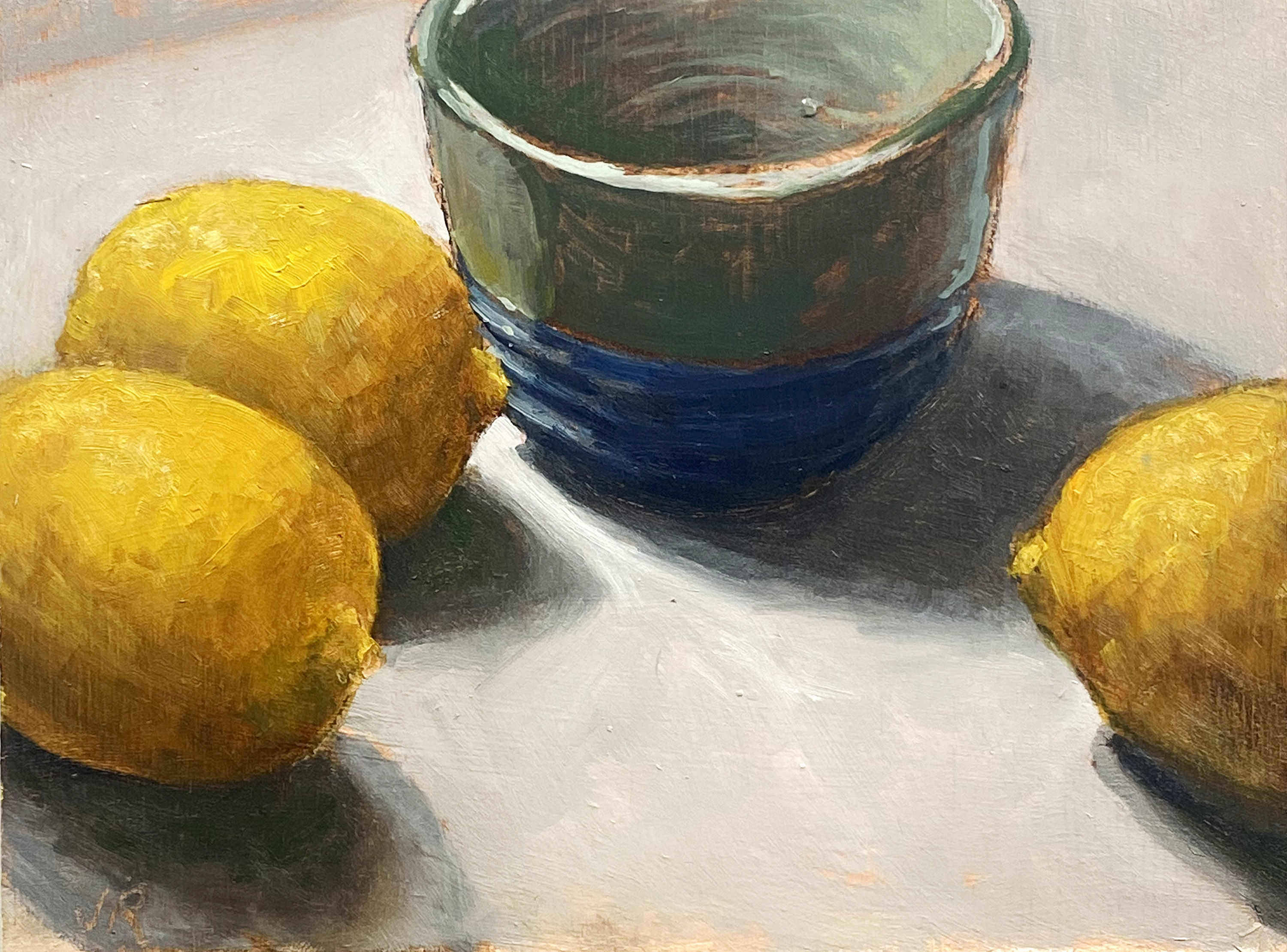 'Lemons and bowl'