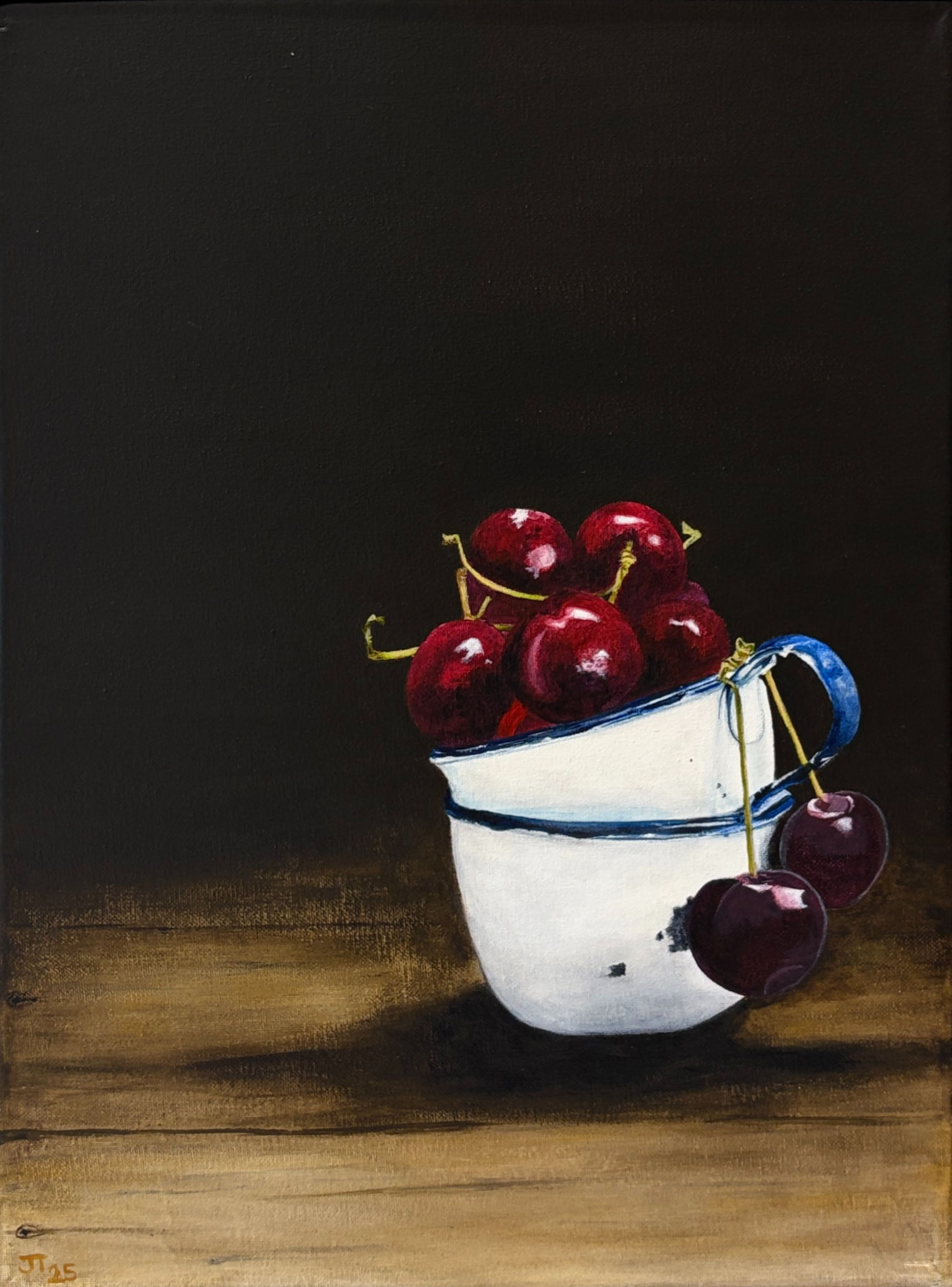 'Old Cups, Fresh Cherries'