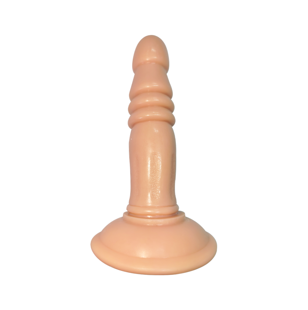 Clic Loc™ Ribbed Anal Dildo (XY-04)