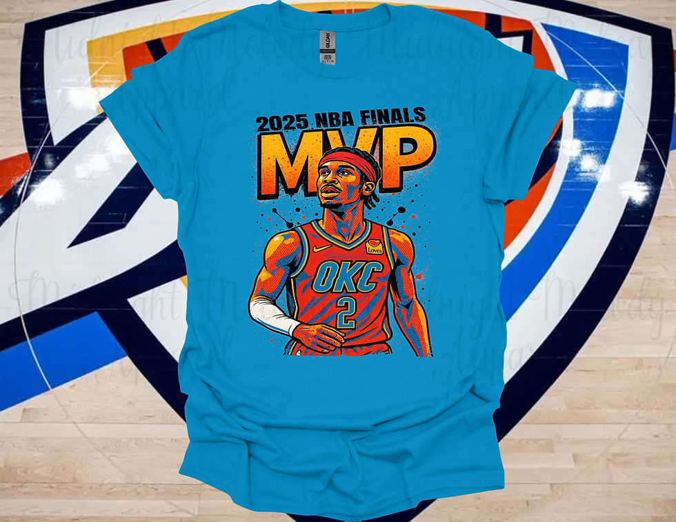Thumbnail: OKC MVP Graphic T-Shirt – Tribute to Shai Gilgeous-Alexander