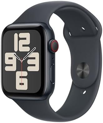 Thumbnail: Apple Watch SE (2nd Gen) [GPS 44mm] Smartwatch with Midnight Aluminium Case wit