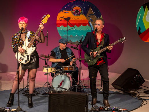 Hard Blues Trio na TVE-RS divulgando o show de 10 anos da banda