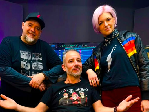 Hard Blues Trio no Estudio