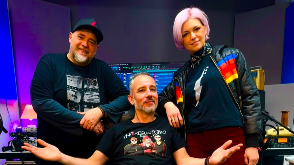 Hard Blues Trio no Estudio