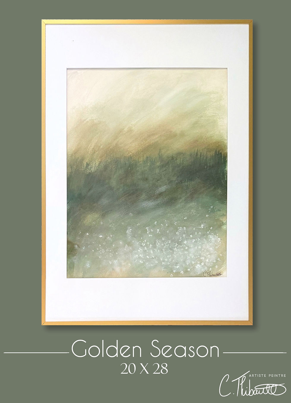 Miniature : GOLDEN SEASON 20X28