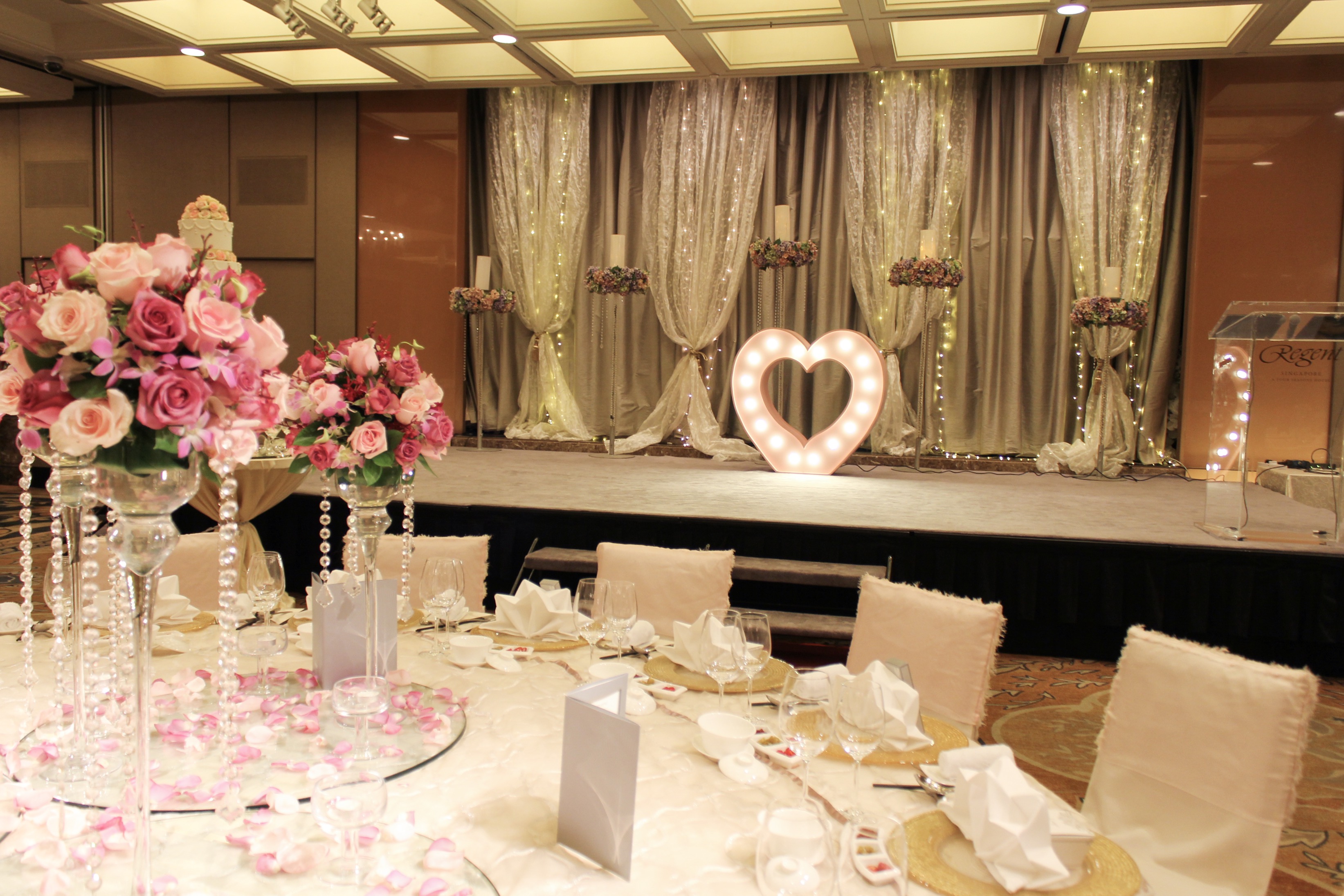 Wedding Decorations Singapore | Pedestalworks Decoratives
