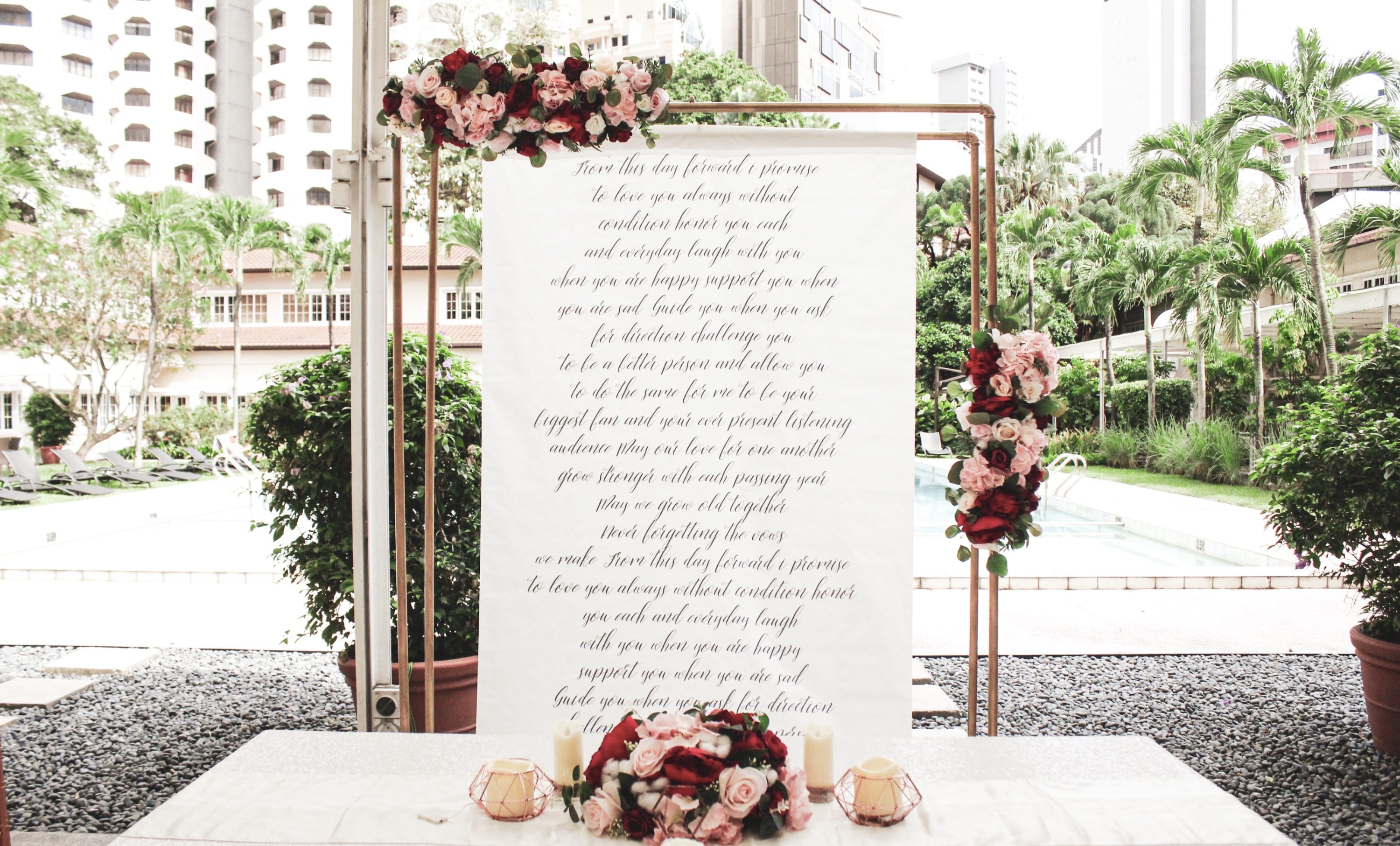 Wedding Decorations Singapore Pedestalworks Decoratives