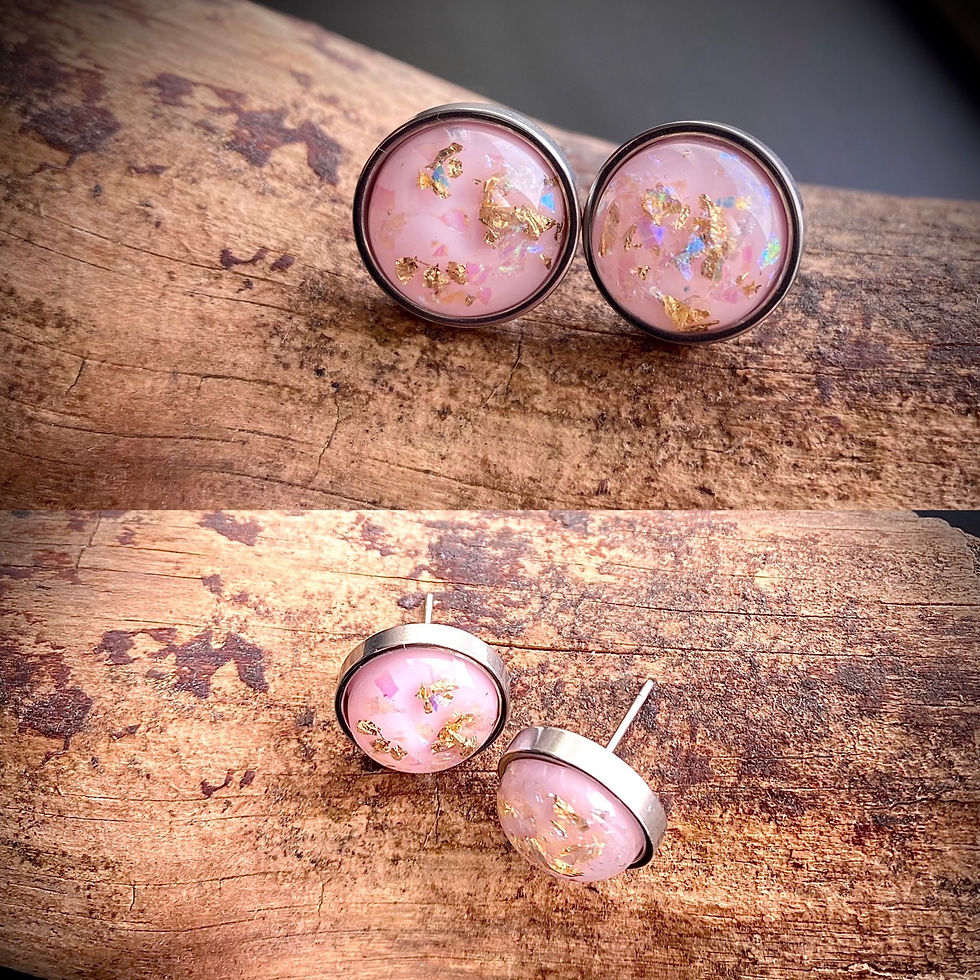 Thumbnail: Oyrastikk við Resin og glimmur/folie 12mm